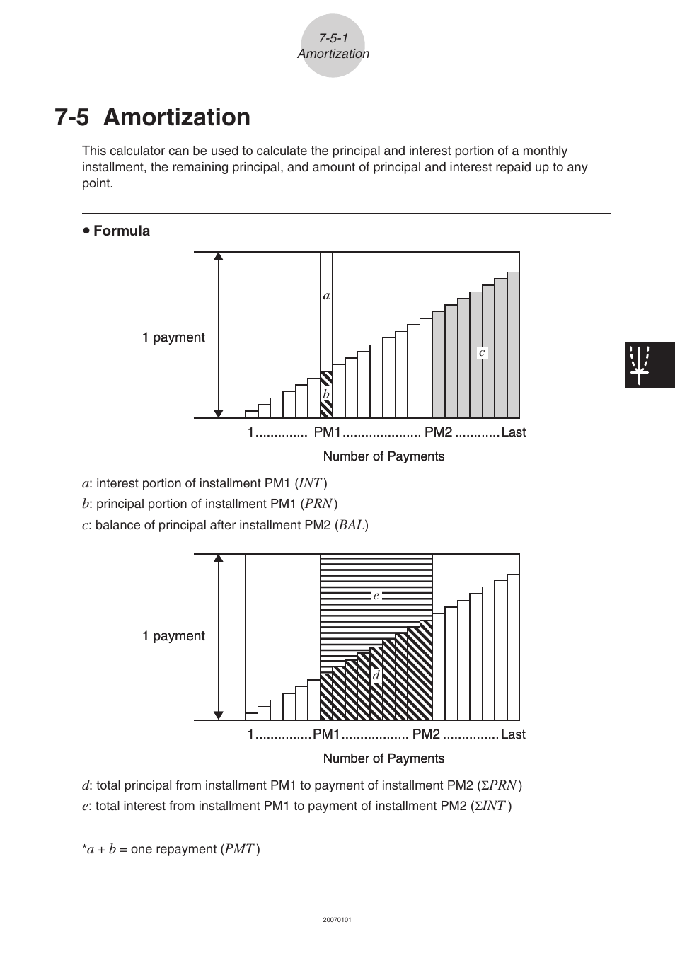 5 amortization, Amortization -5-1 | Casio fx-9860G SD User Manual | Page 381 / 596