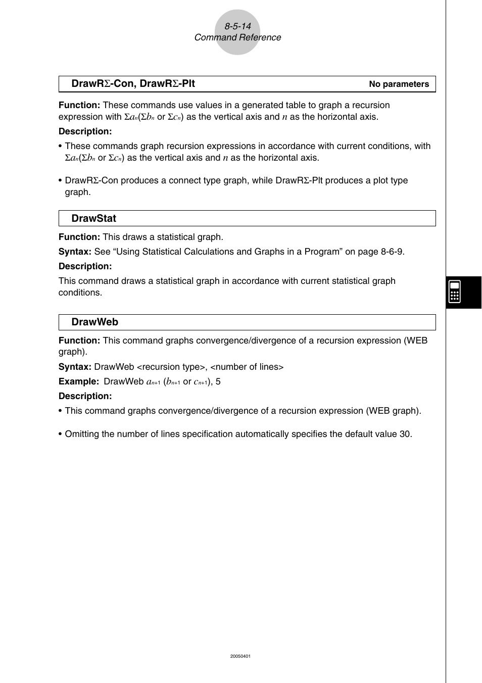 Casio fx-9860G SD User Manual | Page 414 / 596