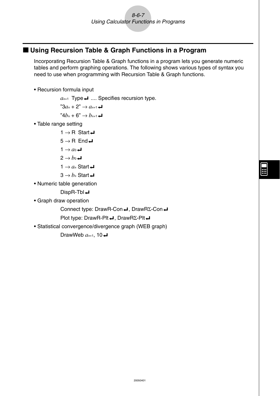 Casio fx-9860G SD User Manual | Page 425 / 596
