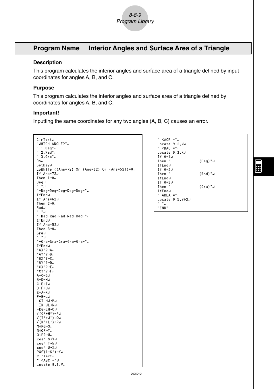 Casio fx-9860G SD User Manual | Page 442 / 596