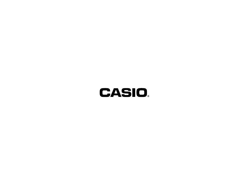 Casio KL-7200 User Manual | Page 28 / 28