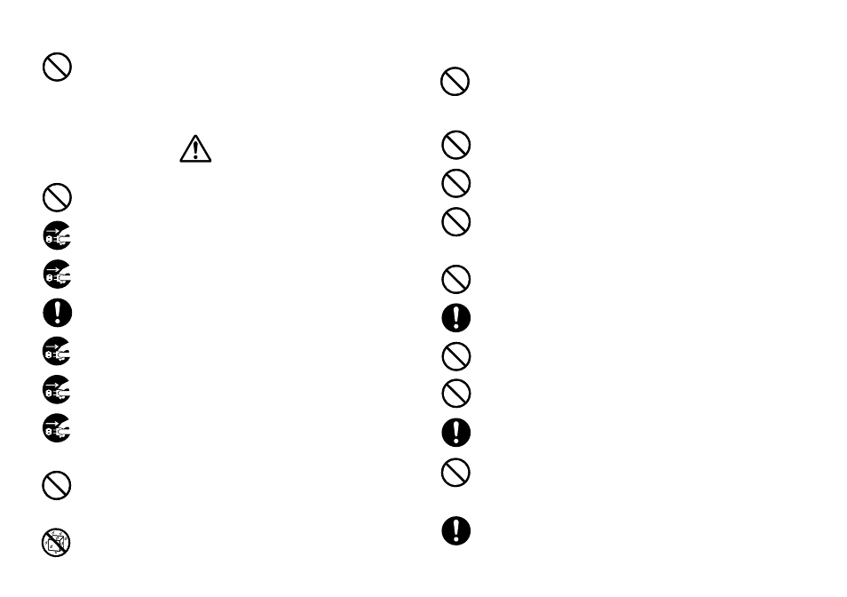 Caution | Casio KL-7200 User Manual | Page 3 / 28