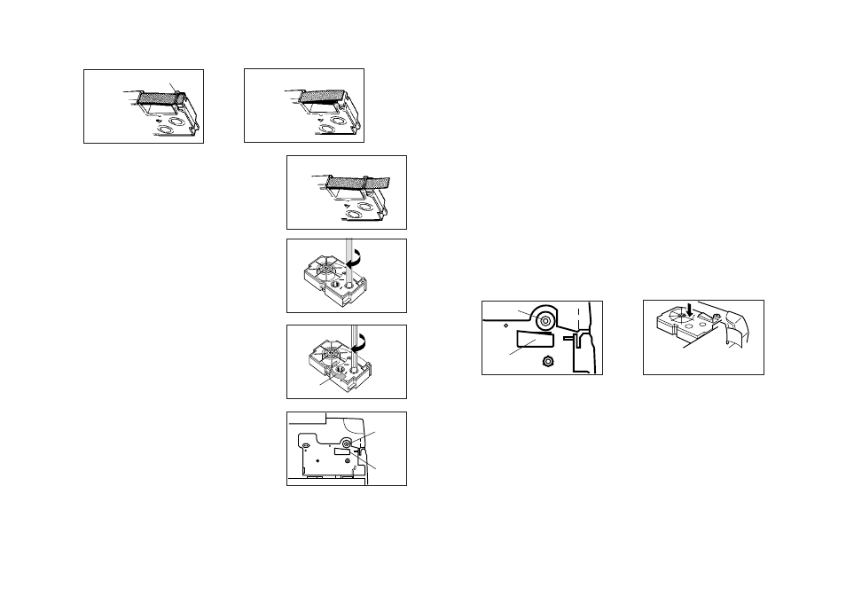 Using a magnetic tape cartridge | Casio KL-7200 User Manual | Page 9 / 28