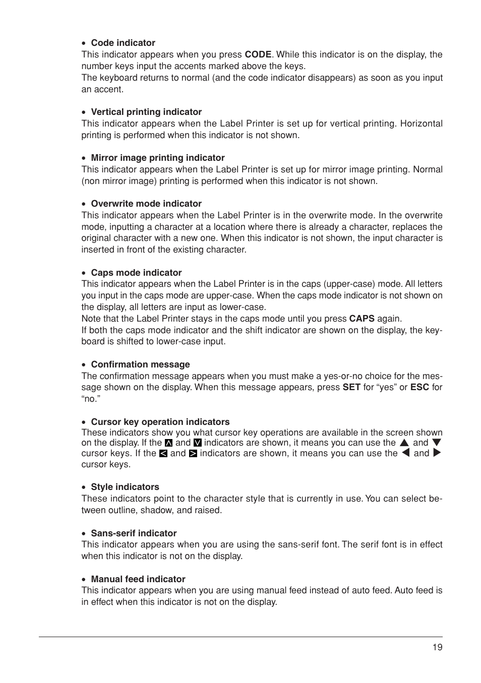 Casio KL-7000 User Manual | Page 20 / 81