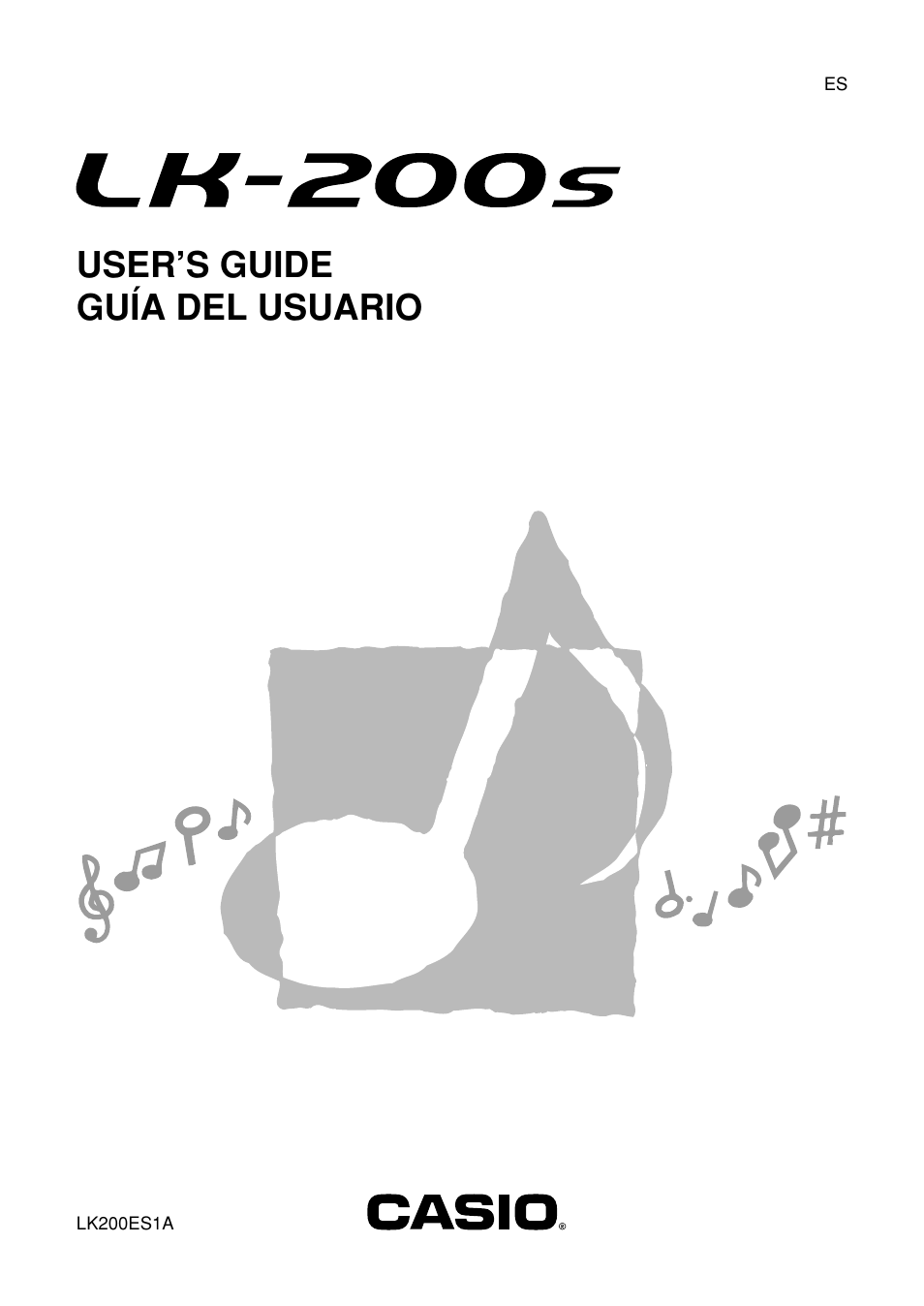 Casio LK200ES1A User Manual | 58 pages