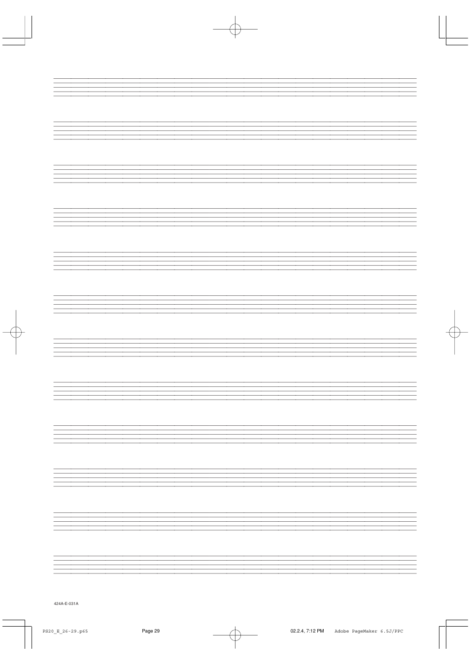 Casio PS-20 User Manual | Page 31 / 40