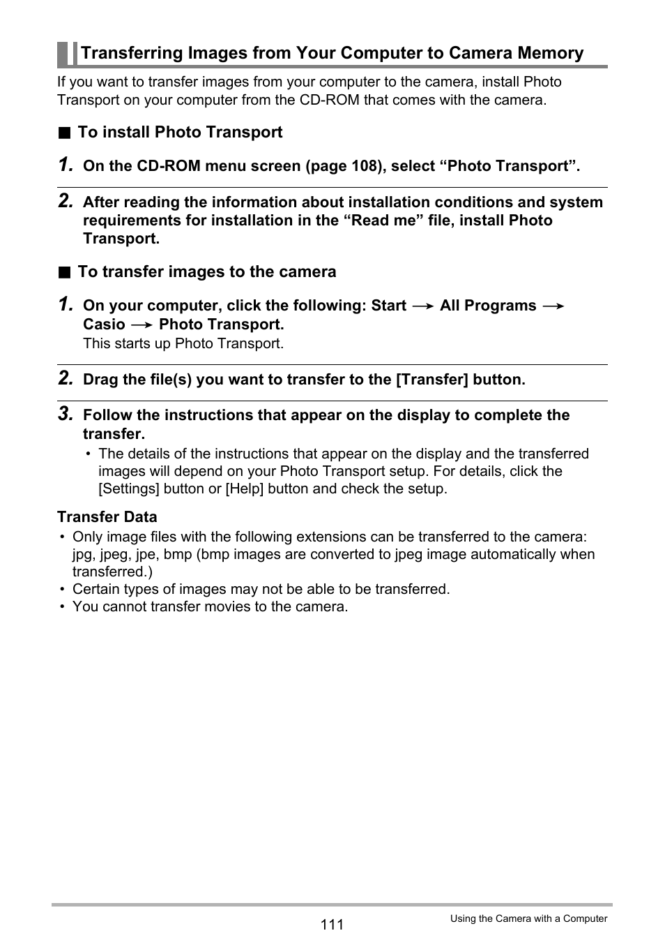 Age 111) | Casio EX-Z20 User Manual | Page 111 / 165