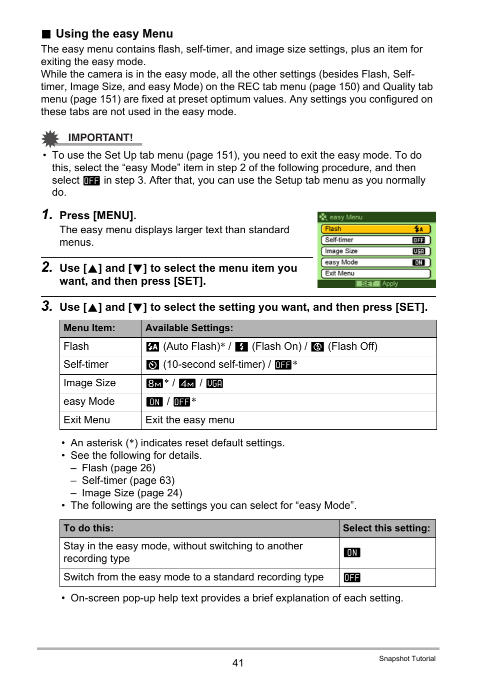 Casio EX-Z20 User Manual | Page 41 / 165