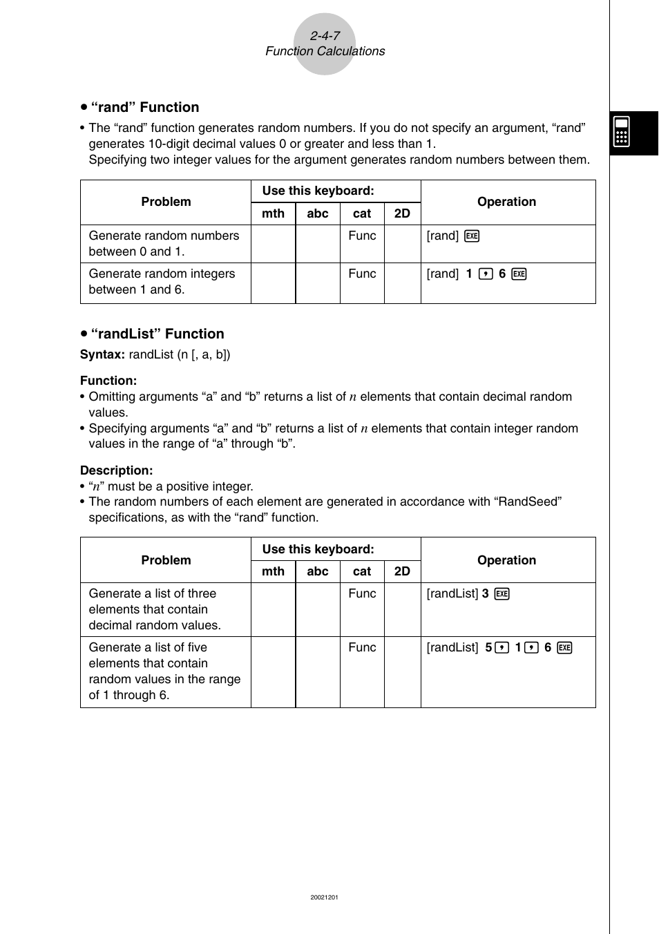 Casio ClassPad 300 User Manual | Page 114 / 670