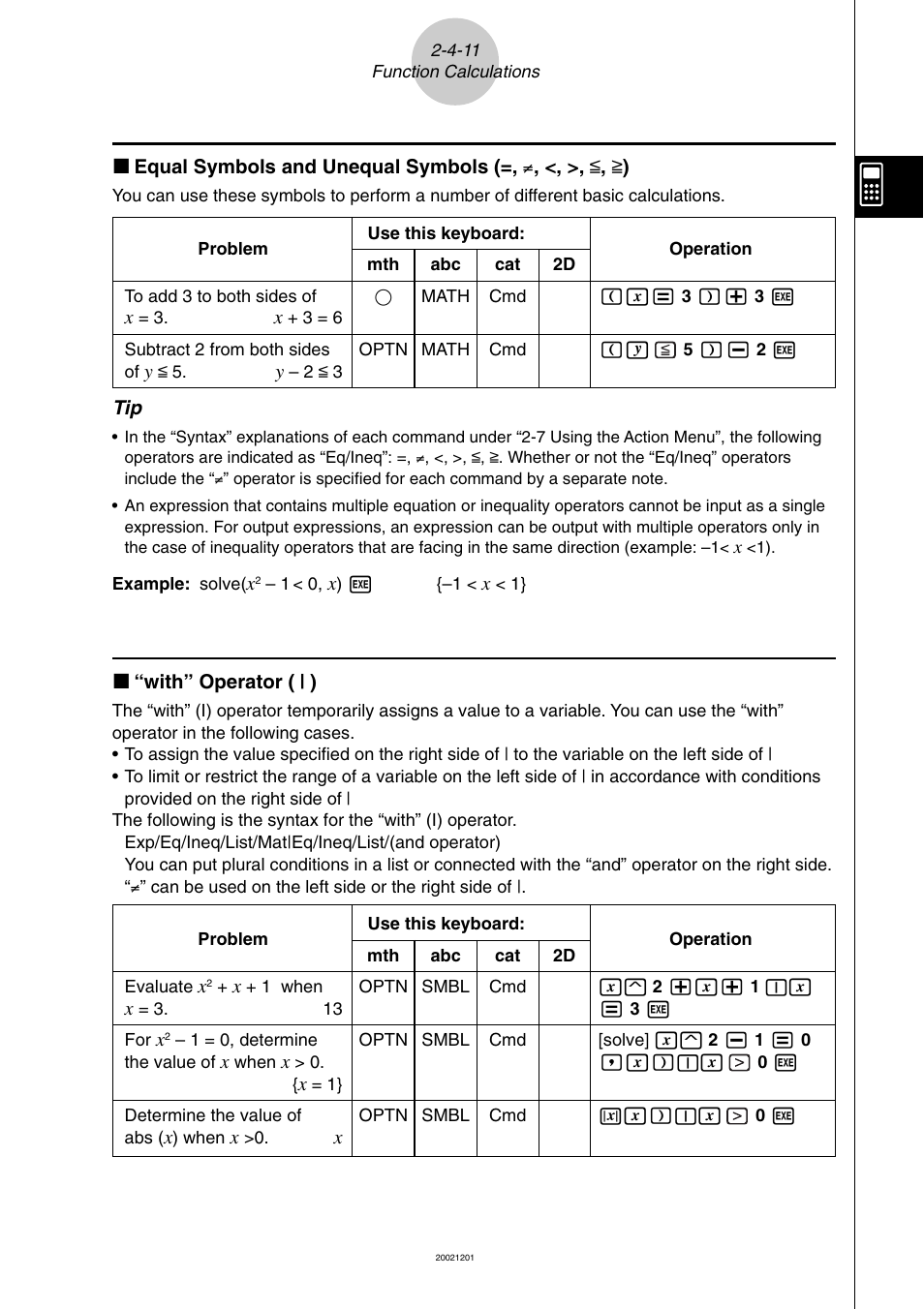 Casio ClassPad 300 User Manual | Page 118 / 670