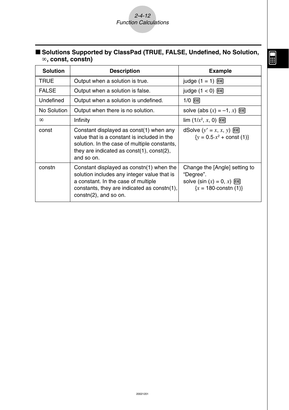 Casio ClassPad 300 User Manual | Page 119 / 670