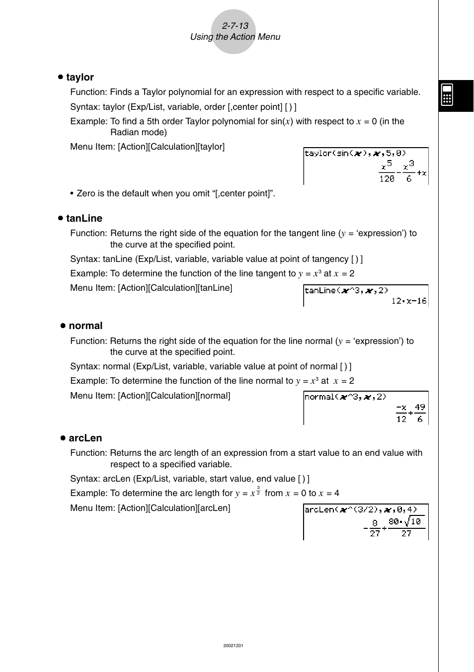 Casio ClassPad 300 User Manual | Page 141 / 670