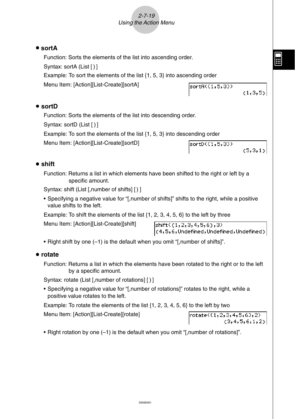 Casio ClassPad 300 User Manual | Page 147 / 670