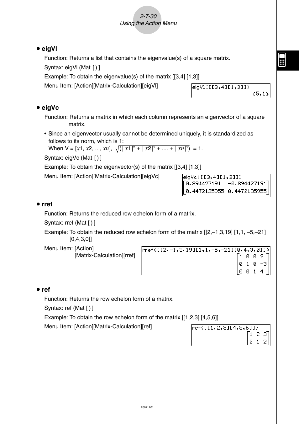 Casio ClassPad 300 User Manual | Page 158 / 670