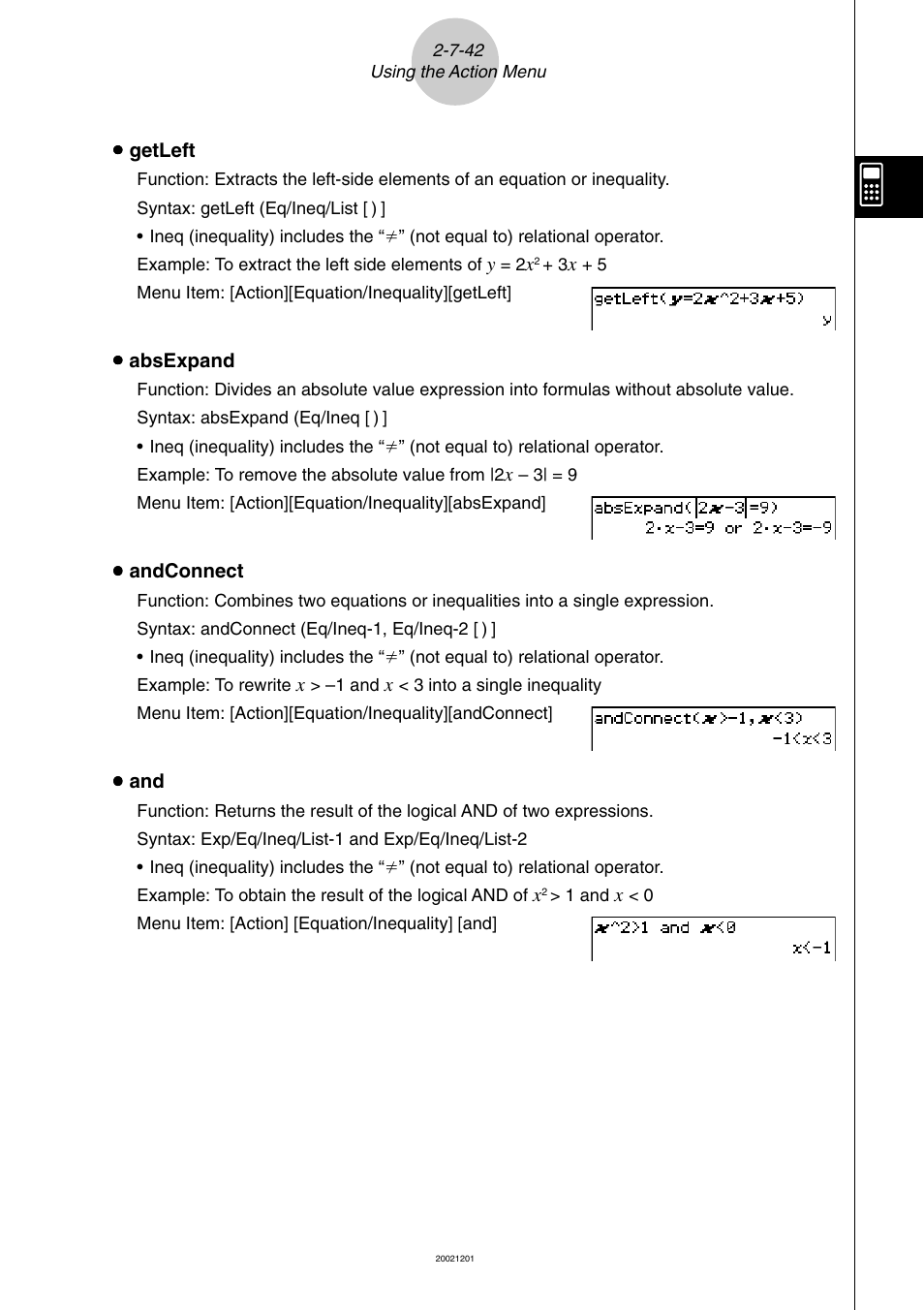 Casio ClassPad 300 User Manual | Page 170 / 670