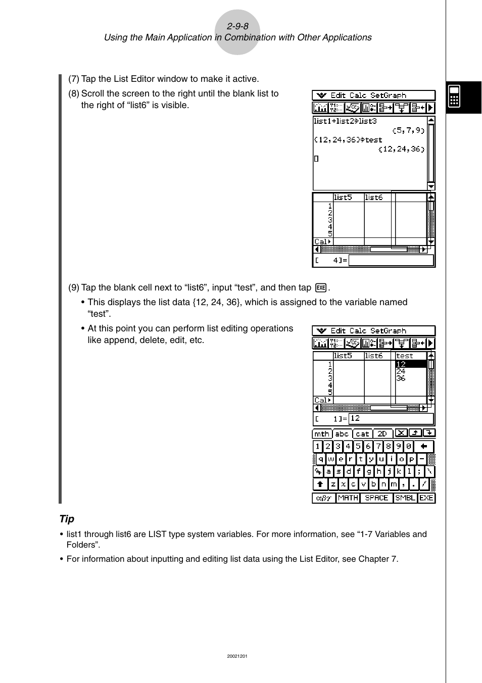 Casio ClassPad 300 User Manual | Page 184 / 670