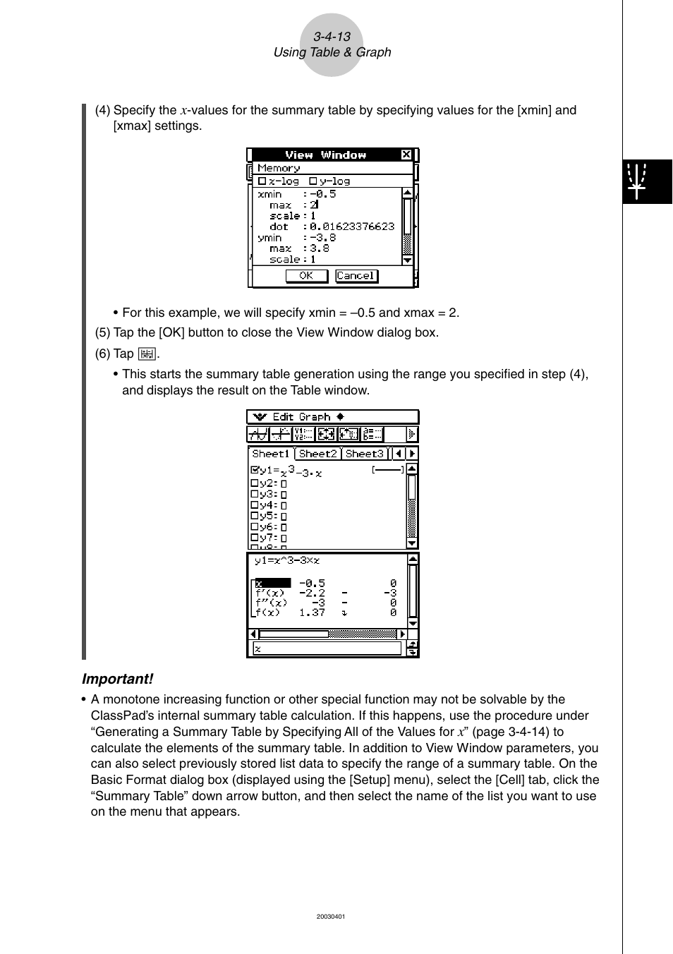 Casio ClassPad 300 User Manual | Page 234 / 670