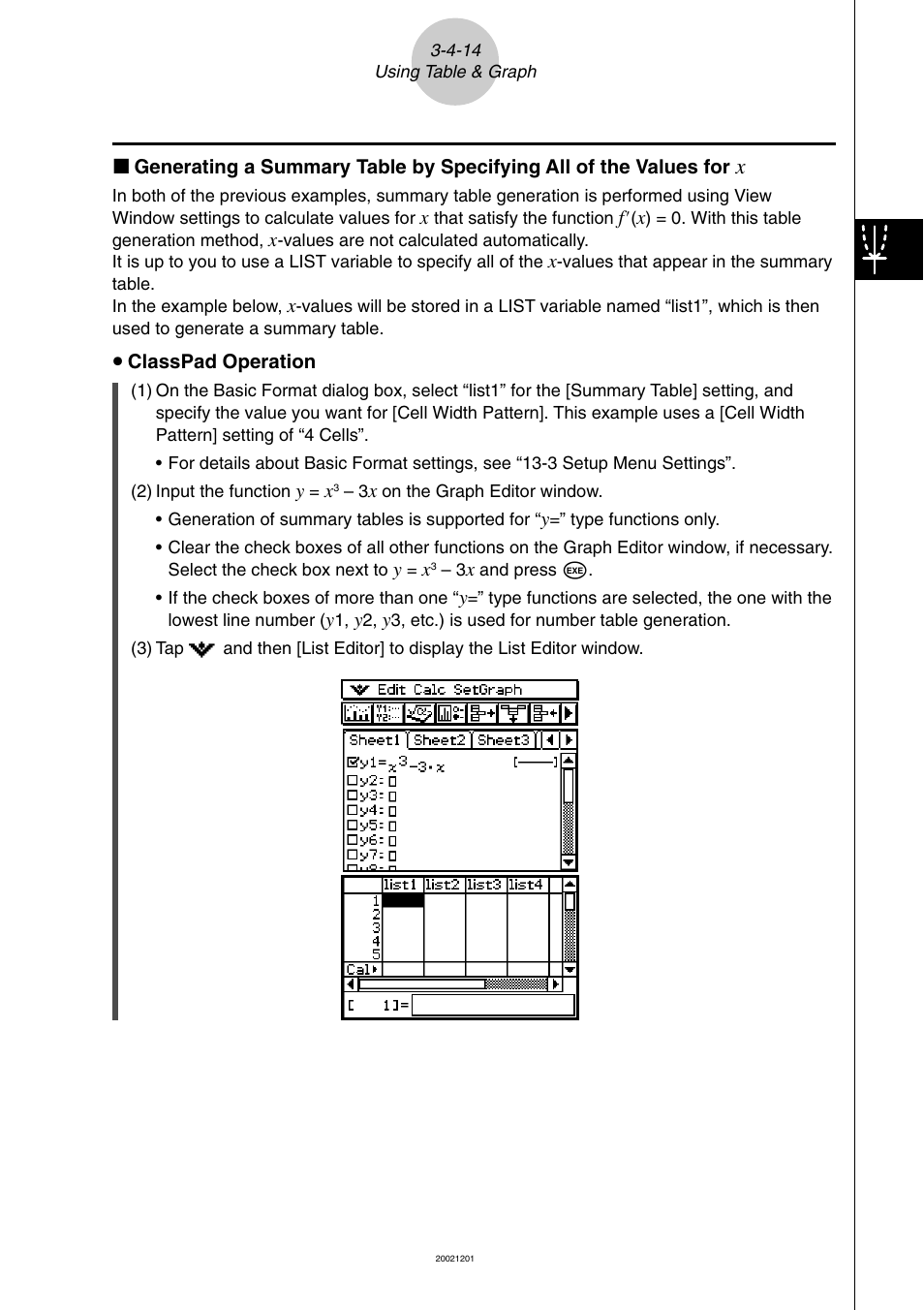 Casio ClassPad 300 User Manual | Page 235 / 670