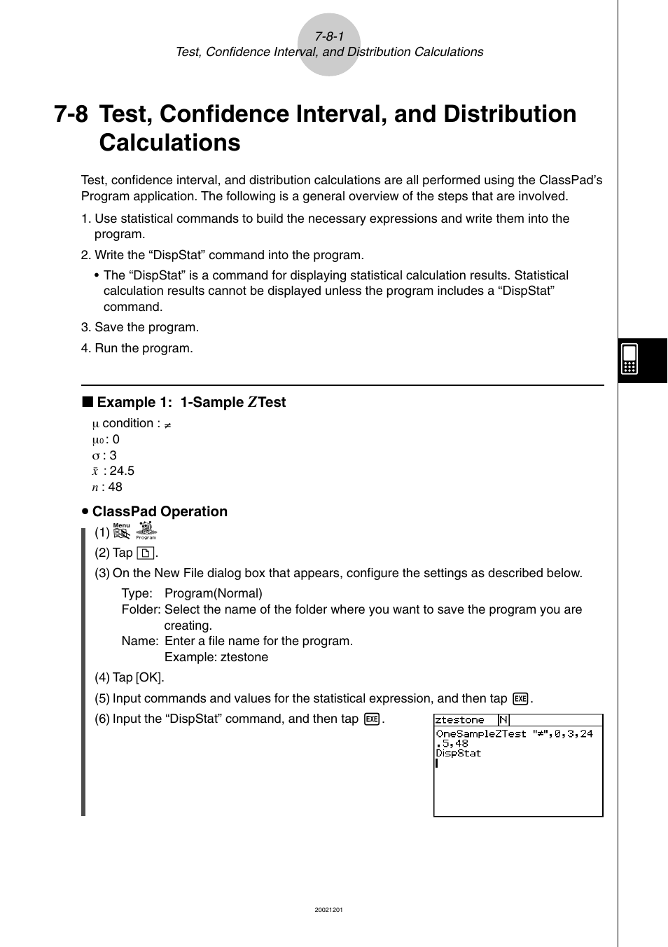 Casio ClassPad 300 User Manual | Page 356 / 670