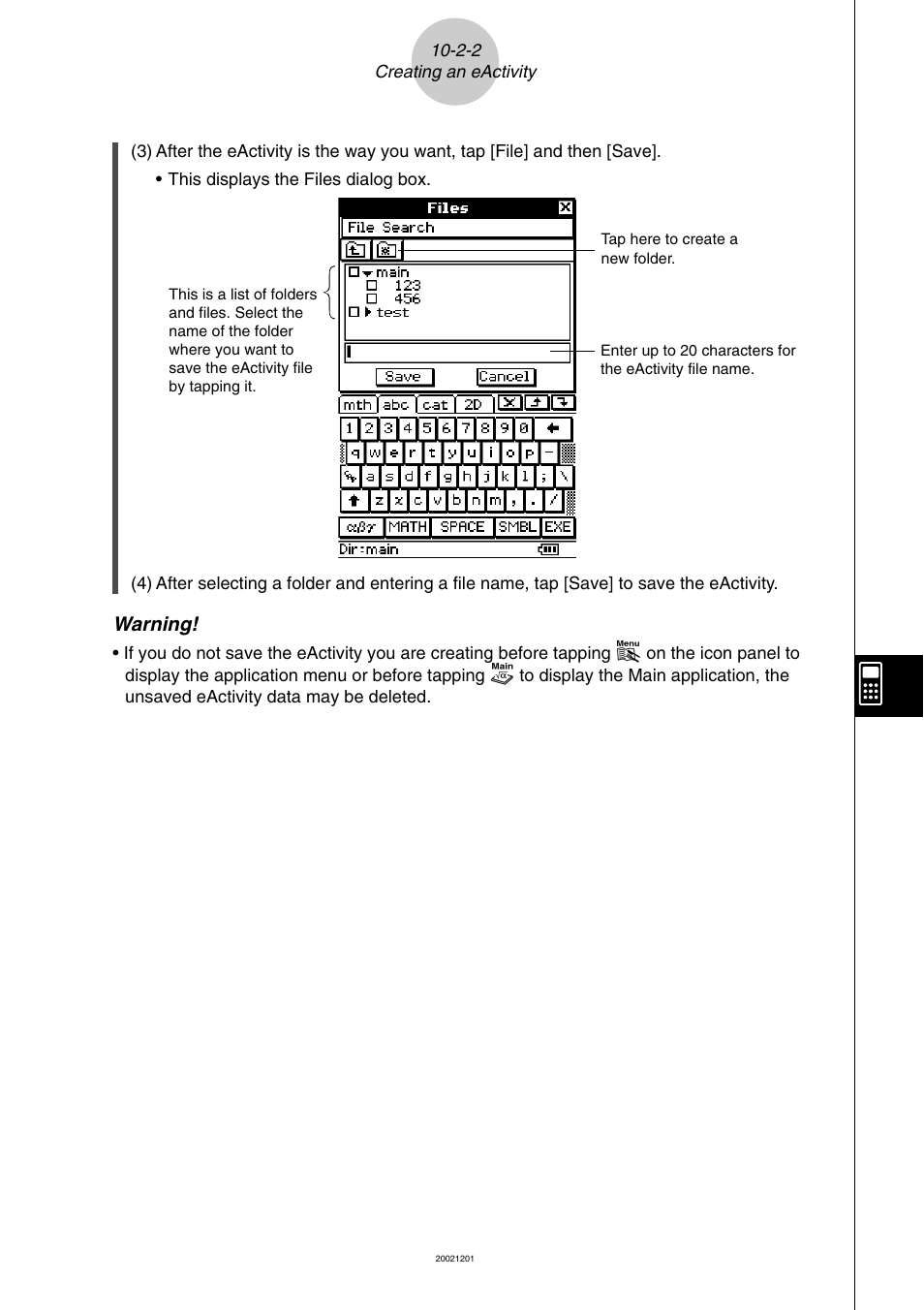 Casio ClassPad 300 User Manual | Page 466 / 670