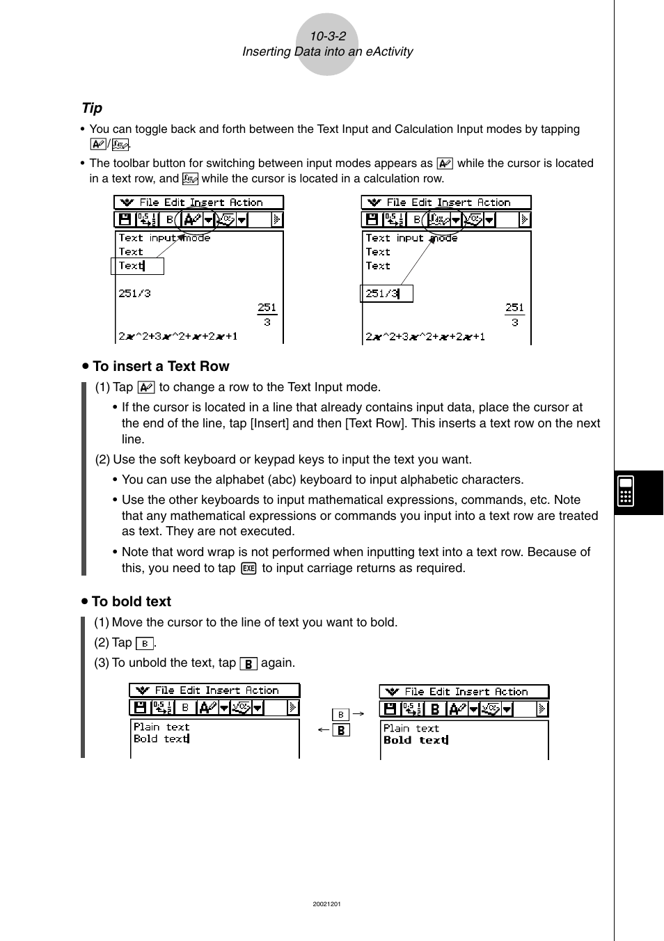 Casio ClassPad 300 User Manual | Page 469 / 670