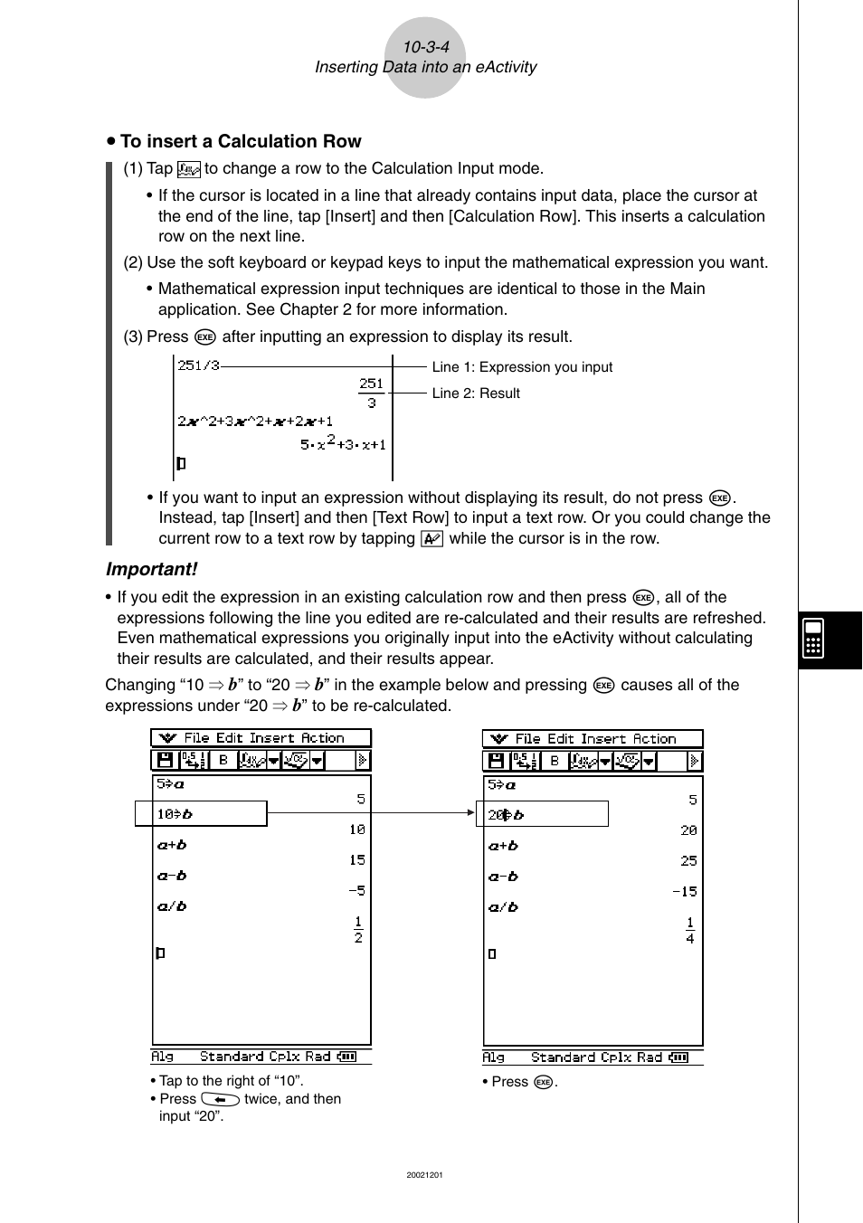 Casio ClassPad 300 User Manual | Page 471 / 670