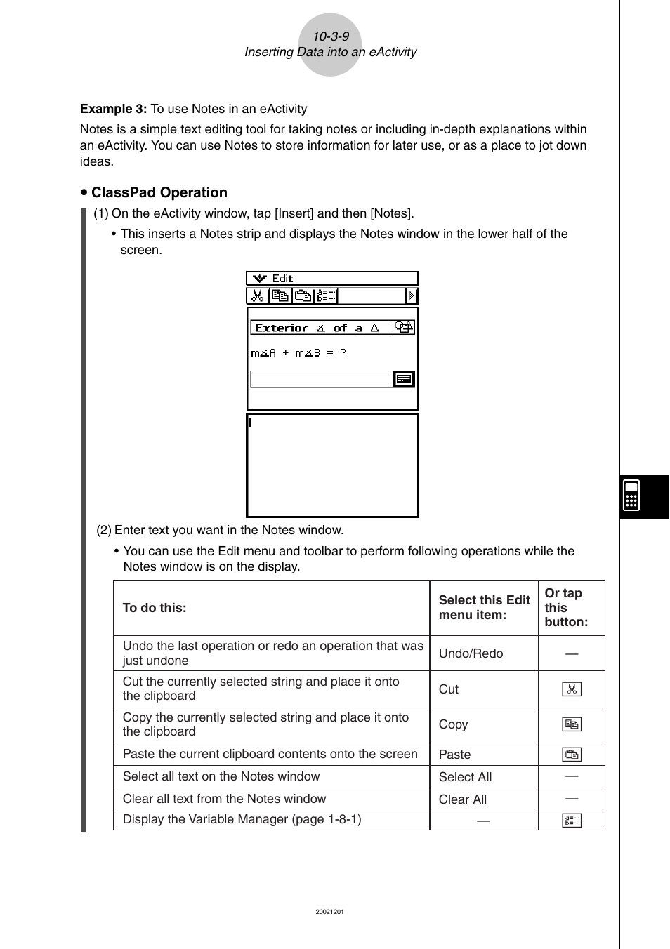 Casio ClassPad 300 User Manual | Page 476 / 670