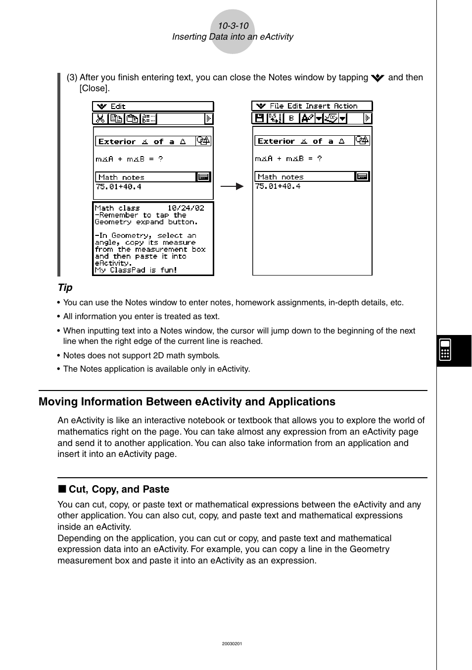 Casio ClassPad 300 User Manual | Page 477 / 670