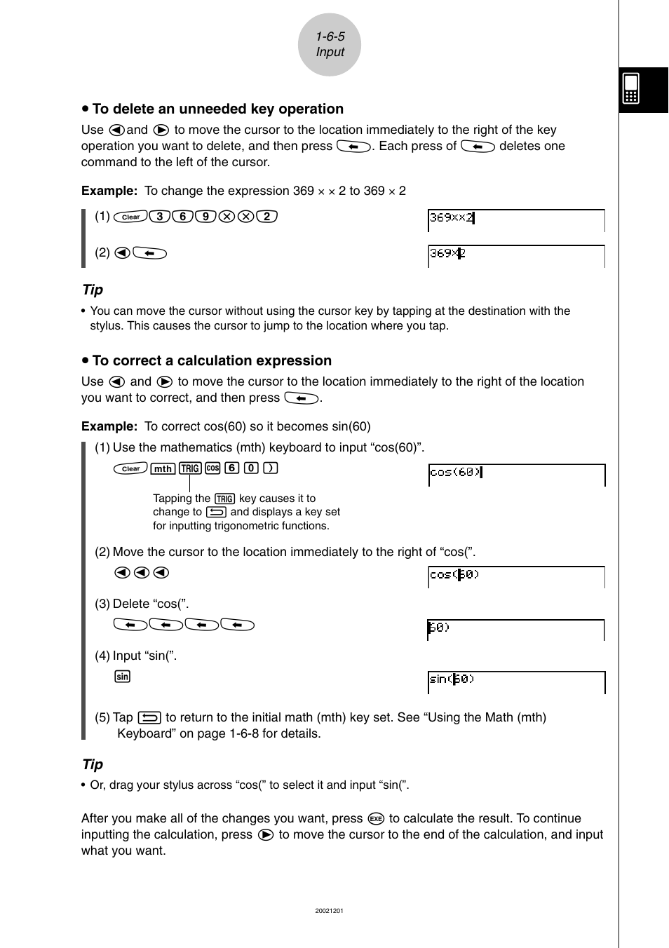 Casio ClassPad 300 User Manual | Page 53 / 670