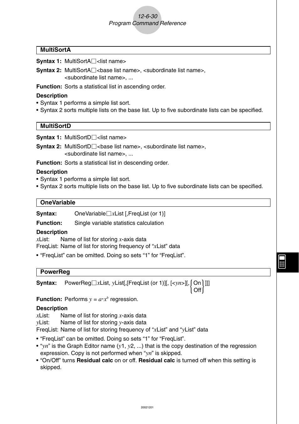 Casio ClassPad 300 User Manual | Page 565 / 670