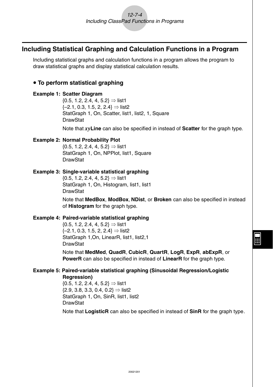 Casio ClassPad 300 User Manual | Page 585 / 670