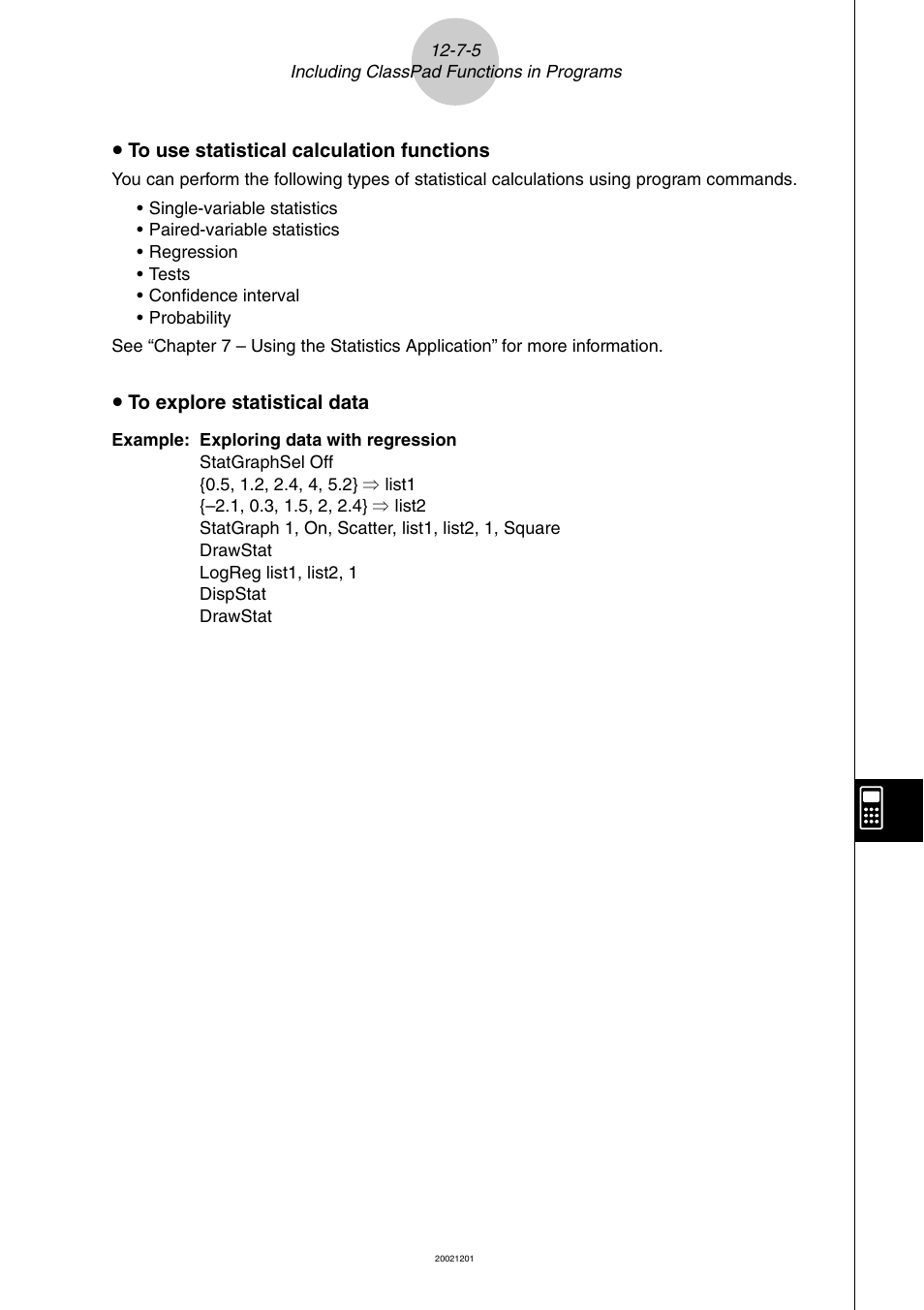 Casio ClassPad 300 User Manual | Page 586 / 670