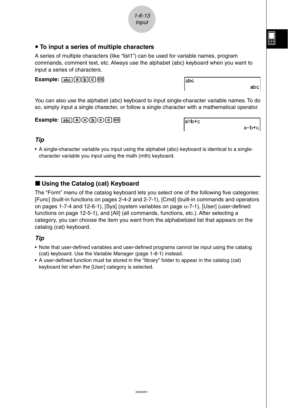 Casio ClassPad 300 User Manual | Page 61 / 670