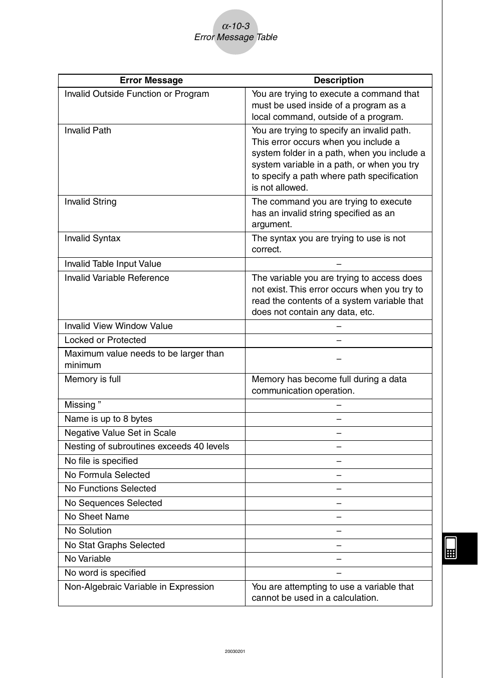 Casio ClassPad 300 User Manual | Page 666 / 670