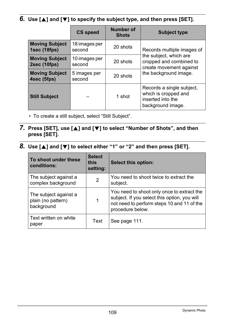 Casio EX-H30 User Manual | Page 109 / 196