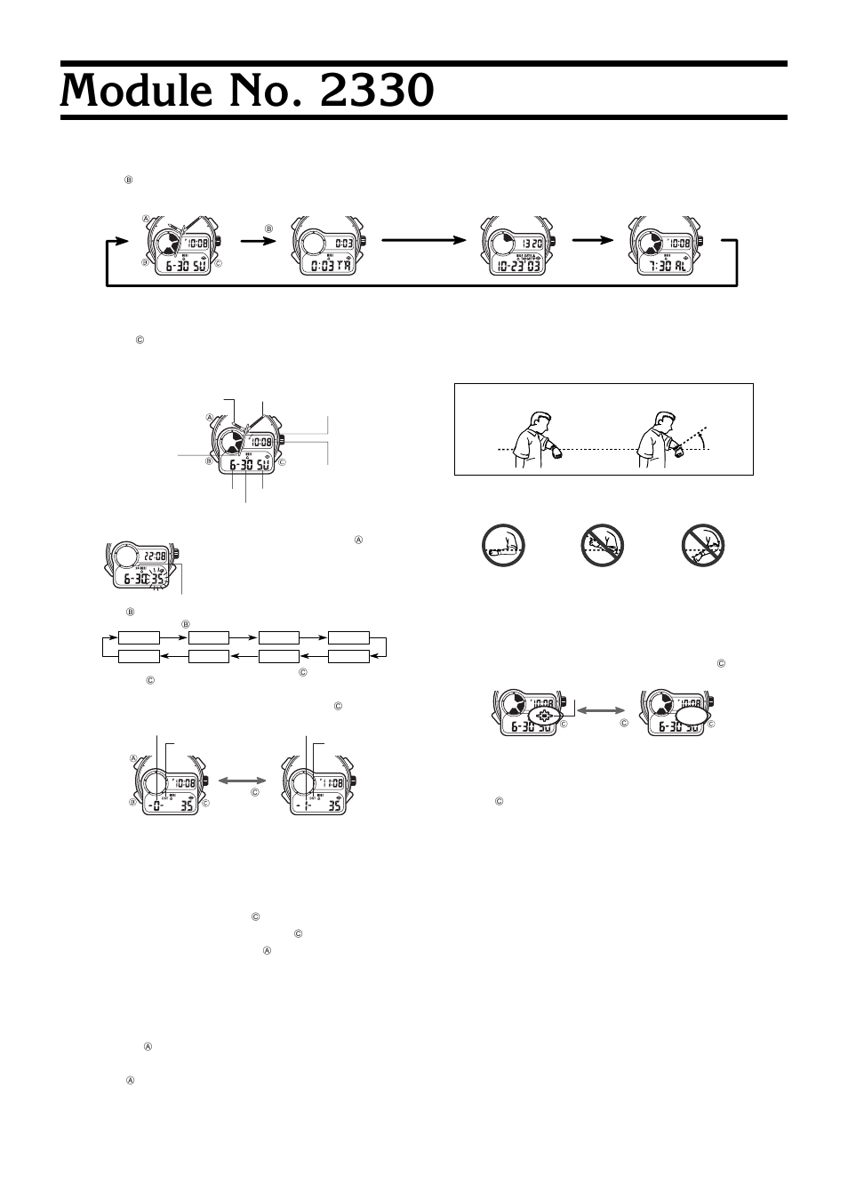 Casio 2330-2 User Manual | 2 pages