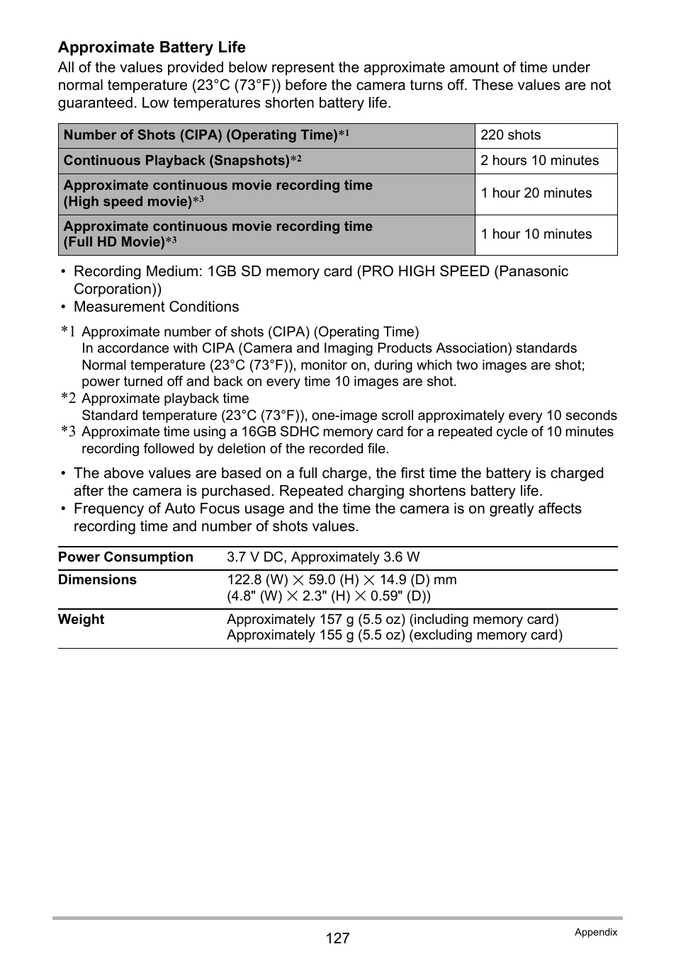 Casio EX-TR100 User Manual | Page 127 / 129