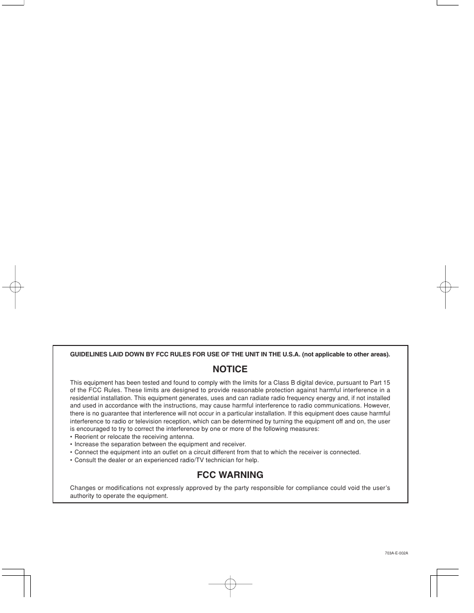 Notice, Fcc warning | Casio CTK-671 User Manual | Page 2 / 98