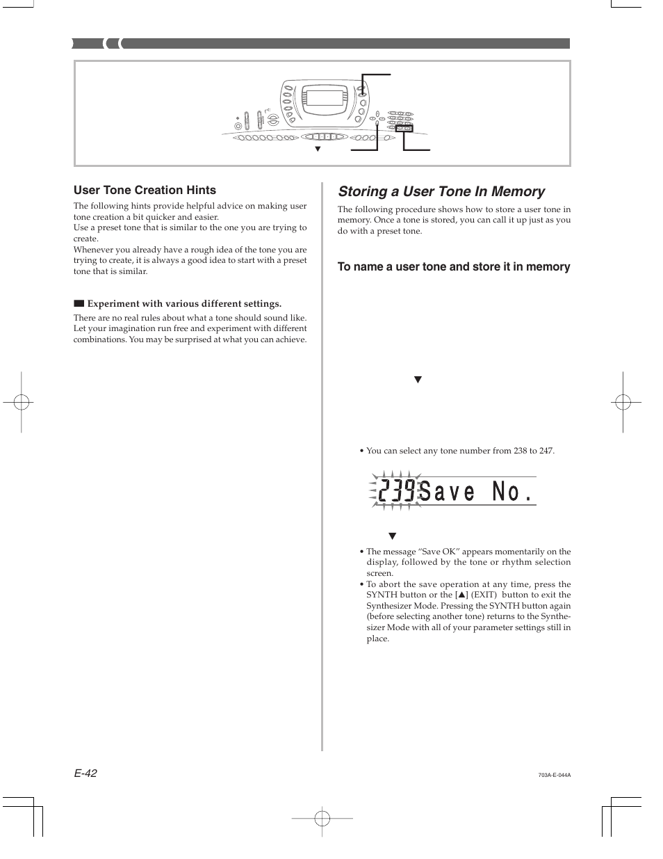Casio CTK-671 User Manual | Page 44 / 98