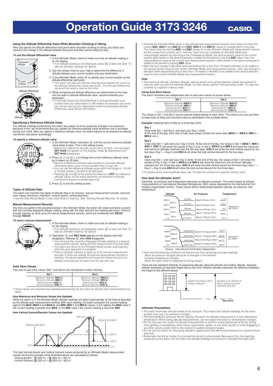 Casio 3246 User Manual | Page 6 / 10