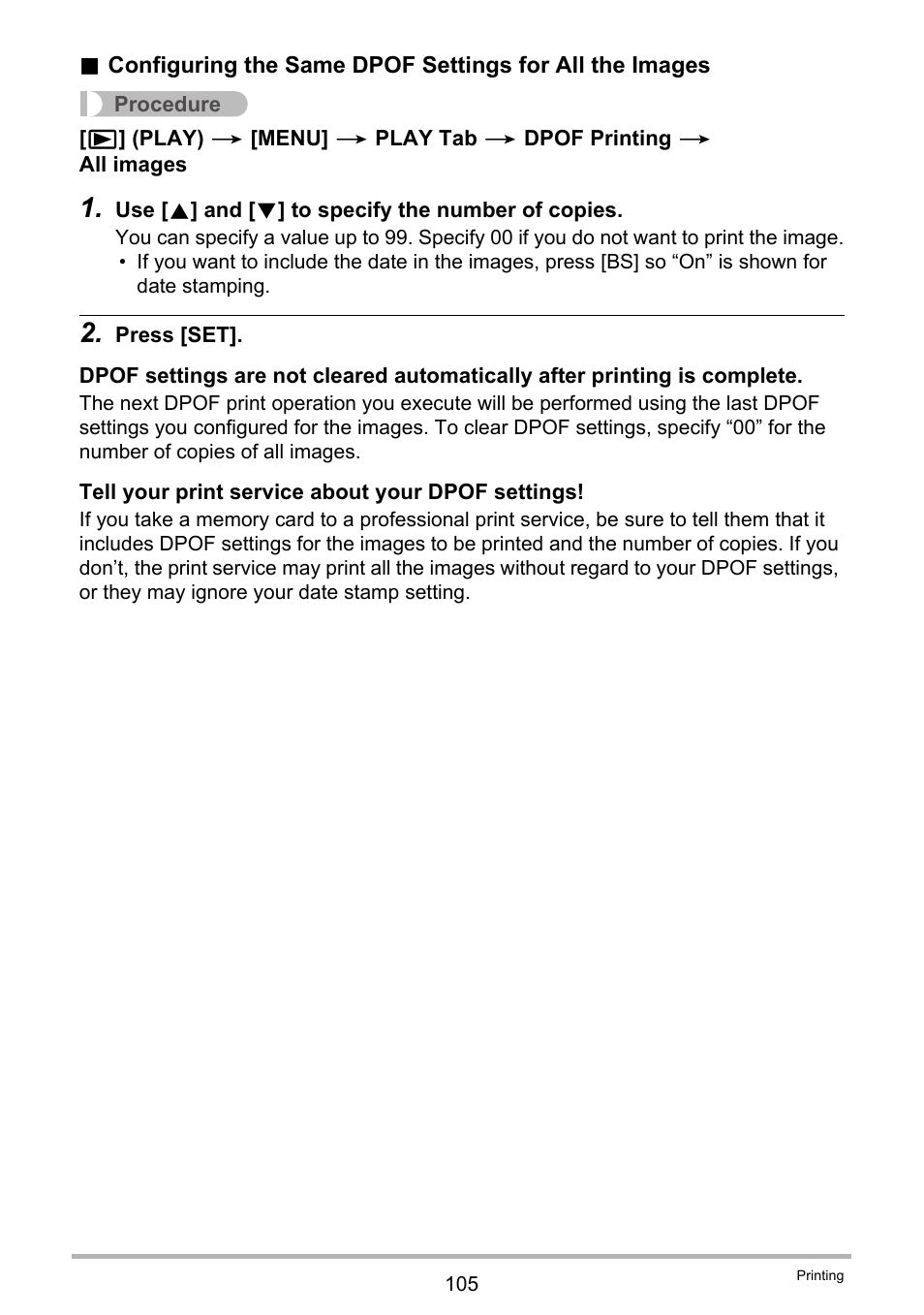 Casio EX-Z200 User Manual | Page 105 / 171