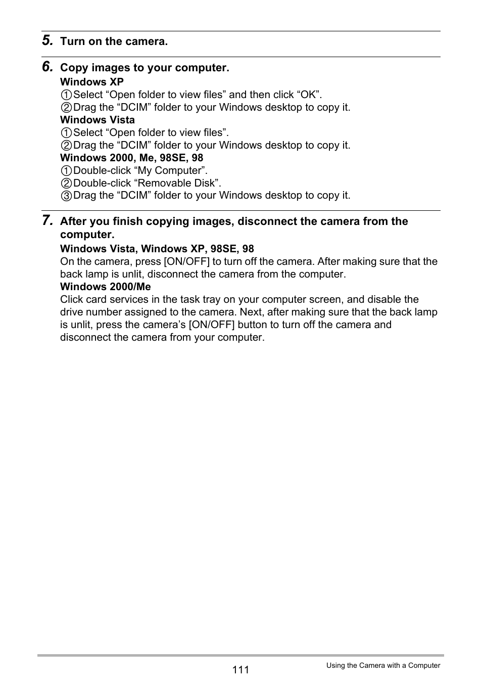 Casio EX-Z200 User Manual | Page 111 / 171