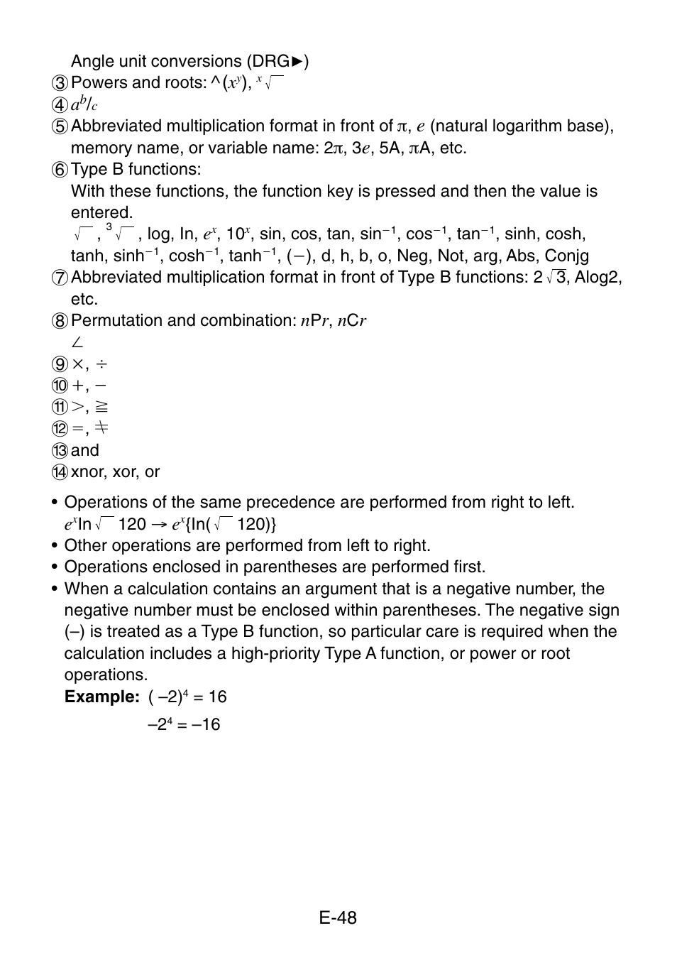 Casio fx-3650P User Manual | Page 50 / 61