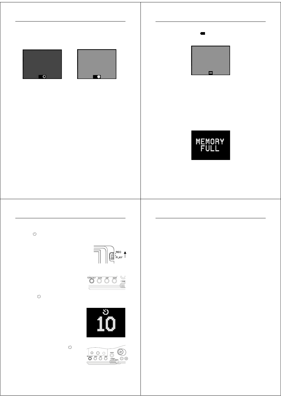 Using the self-timer | Casio QV-10A User Manual | Page 12 / 23