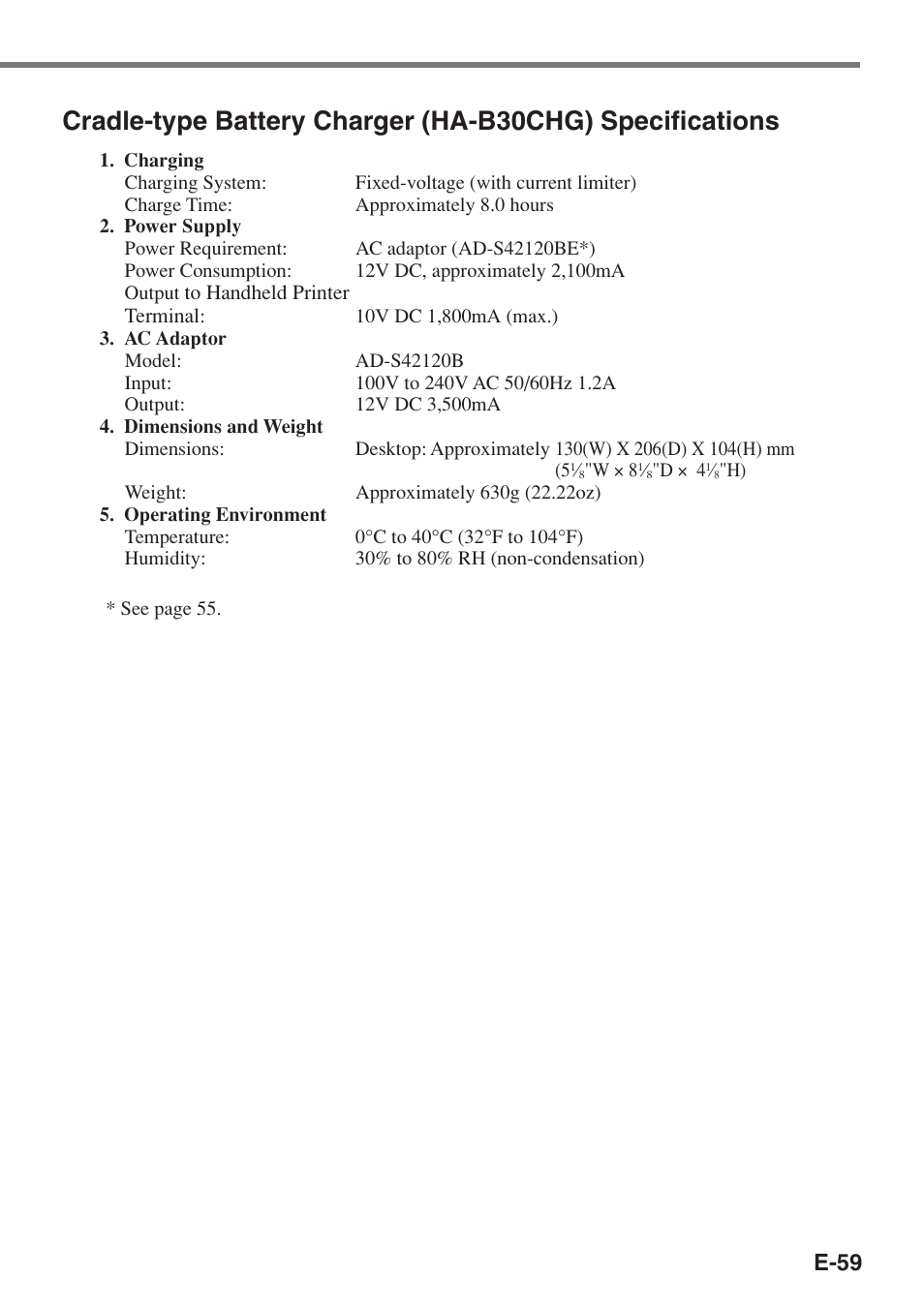 E-59 | Casio IT-3100 User Manual | Page 61 / 75