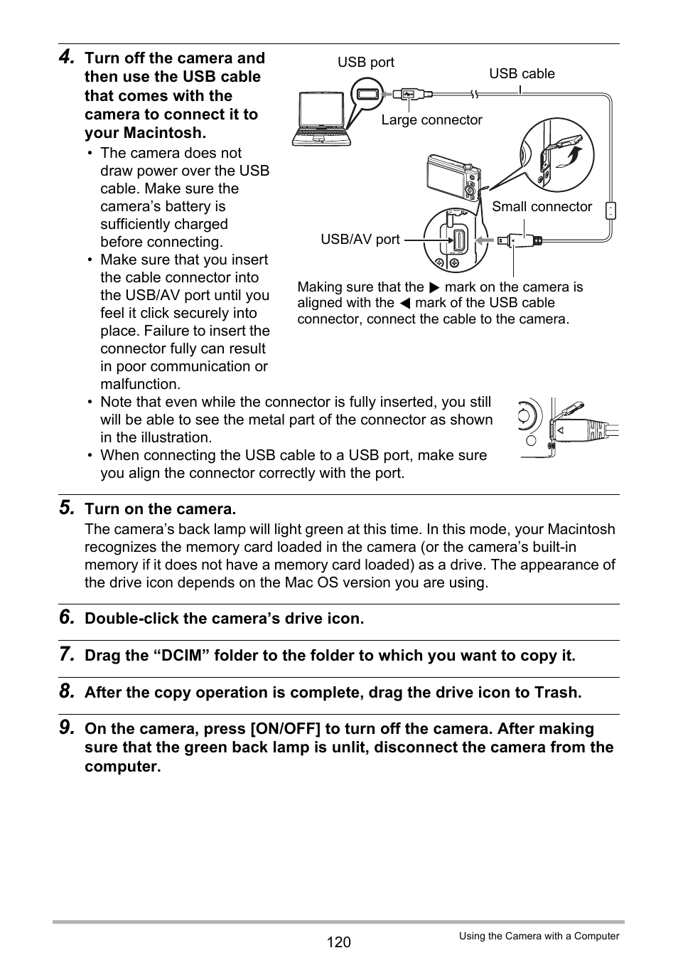 Casio EX-Z100 User Manual | Page 120 / 171