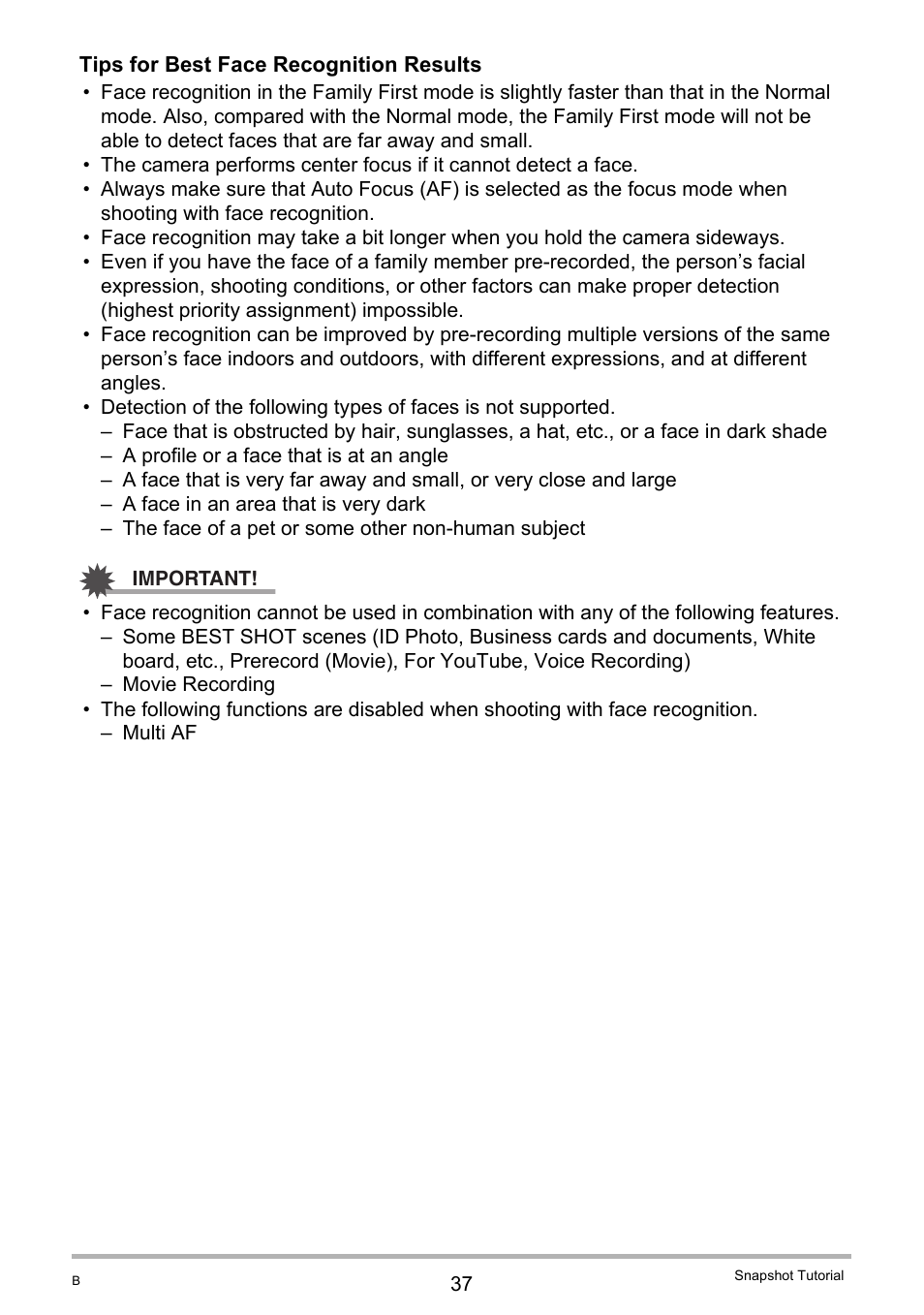 Casio EX-Z100 User Manual | Page 37 / 171