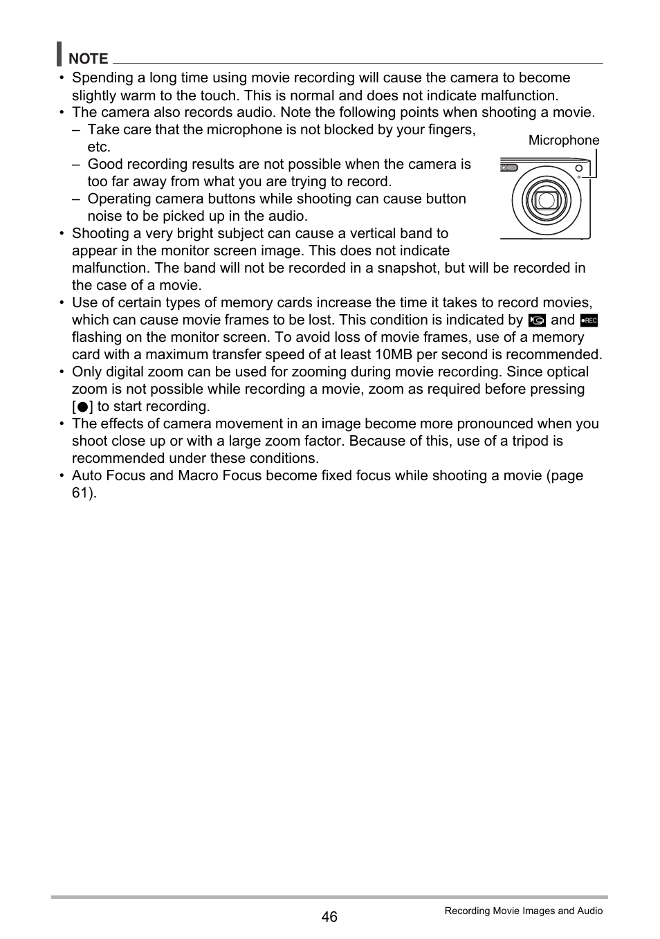 Casio EX-Z100 User Manual | Page 46 / 171