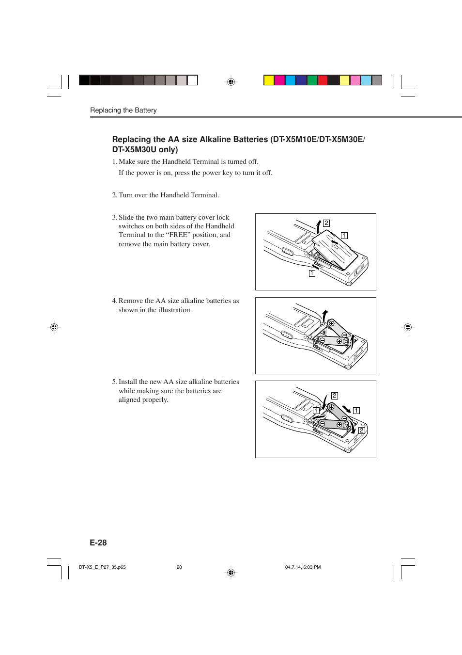 Casio DT-X5 Series User Manual | Page 30 / 73