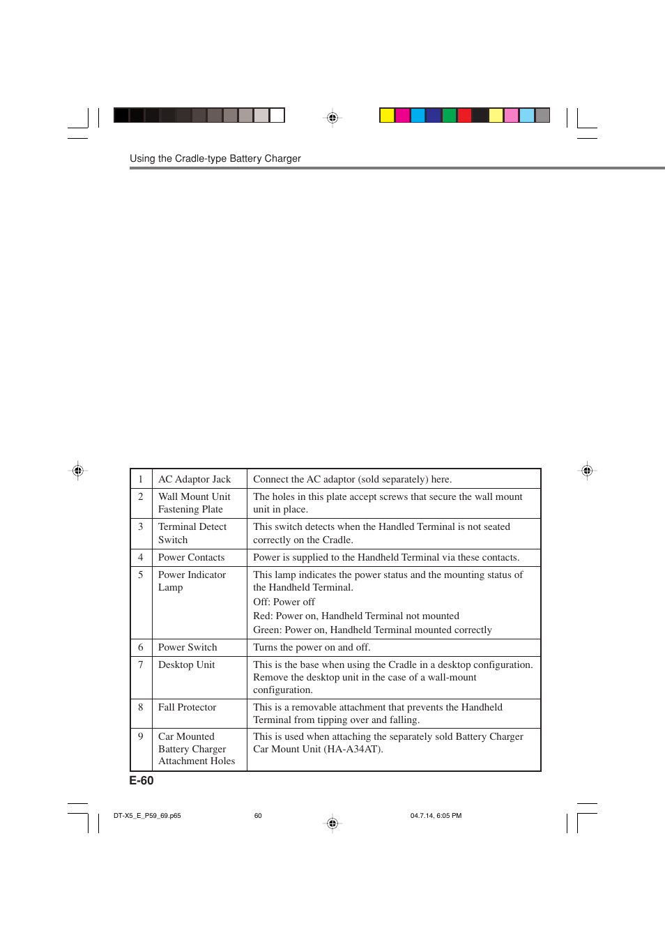 Casio DT-X5 Series User Manual | Page 62 / 73